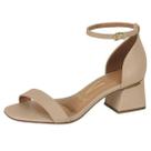 Sandália Feminina Salto Médio Casual Conforto Vizzano Sandália Feminina Salto Médio Casual Conforto Vizzano
