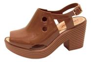 Sandália Feminina Sandal Boot Alta Monocolor Miss Miss 10257