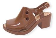 Sandália Feminina Sandal Boot Monocolor Baixa Confortável Miss Miss ref 10256