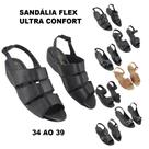 Sandália Feminina Sapato Salto Baixo Dubelli Flex Ultra Confort MG106 Sandália Feminina Sapato Salto Baixo Dubelli Flex Ultra Confort MG106