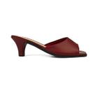 Sandália Feminina Tamanco Mule Salto Fino Baixo Bico Quadrado Conforto e Elegância Sandália Feminina Tamanco Mule Salto Fino Baixo Bico Quadrado Conforto e Elegância