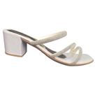 Sandália Feminina Tamanco Salto Grosso 5 cm Moda Pé