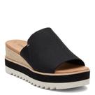 Sandália feminina TOMS Diana Mule, tela preta, tamanho 8,5 EUA