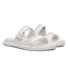 Sandalia Feminina Tranças Confortavel Elegante Resistente Cor Off White Sandalia Feminina Tranças Confortavel Elegante Resistente Cor Off White