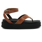 Sandalia Feminina Via Uno Original Macia Flat Tendencia 605 Sandalia Feminina Via Uno Original Macia Flat Tendencia 605
