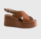 Sandália Feminina Via Uno Plataforma Slingback 639034