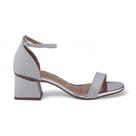 Sandália Feminina Vizzano 6428.104 Metal Glamour Shine Glitter