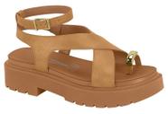 Sandalia Feminina Vizzano 6499.122.103056 Areia
