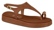 Sandália Feminina Vizzano Flatform Detalhe Anel 6506.127