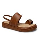 Sandália femininia mississipi flatform de dedo conforto leve