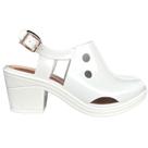 Sandalia Feminino ankle boot Miss Miss Salto Baixo Conforto