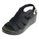 Sandalia Feminino Conforto Anabela Solado Medio Piccadilly