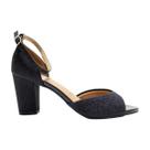 Sandália Feminino Glitter Vizzano Salto Médio