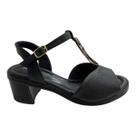 Sandalia Feminino Piccadilly Ultraconforto Calce Fácil Pedras 566060-5 Preto Sandalia Feminino Piccadilly Ultraconforto Calce Fácil Pedras 566060-5 Preto