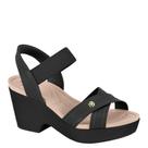 Sandália Feminino Salto Alto Anabela Conforto Modare 7137117 - Preto - 34