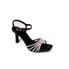 Sandalia Feminino Usaflex AM30003 - PRETO / STRASS - 39