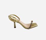 Sandalia fina pra festas cor dourada Off Line Sandalia fina pra festas cor dourada Off Line