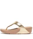 Sandália FitFlop I88675-080 LULU em Couro Platina US10