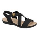 Sandália Flat Casual Feminino Modare 7125249 Preto Sandália Flat Casual Feminino Modare 7125249 Preto