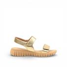 Sandália Flat Couro Conforto