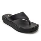 Sandália Flat Feminina Leve Conforto Estilo Tamanco Liso Preto