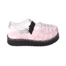 Sandália Flat Gloss Meninas Kidy Belinha Infantil - Preto