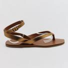 Sandália Flat Sapato da Corte Havaí Tornozelo