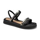 Sandália Flatform Com Tira Zipper Feminina Mississipi Sandália Flatform Com Tira Zipper Feminina Mississipi