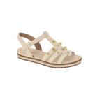 Sandália Flatform Conforto Creme Beira Rio 020084