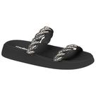 Sandália Flatform Feminina Moleca 5469.133 Preta