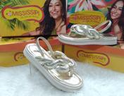 Sandália Flatform Mississipi Elástico Metalizada MC753 Sandália Flatform Mississipi Elástico Metalizada MC753