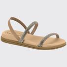 Sandália Flatform Plana Feminina Tiras Strass Rio 8488.109.26123 Sandália Flatform Plana Feminina Tiras Strass Rio 8488.109.26123