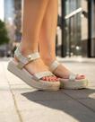 Sandália Flatform Ramarim Feminina 2443206