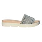 Sandália Flatform Slide com Pedrarias Feminino Beira Rio 8387.538 Creme