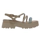 Sandalia flatform tratorado adulto feminina ramarim