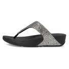 Sandália Flip Flop Feminina FitFlop Prateada Tamanho 7