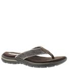 Sandália flip-flop Skechers Bosnia para homens Chocolate