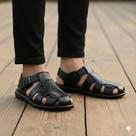 Sandalia Franciscana Masculina Em material sintético Percata Fechada Sandalia Franciscana Masculina Em material sintético Percata Fechada