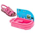 Sandalia Grendene 22485 Barbie Spa