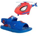 Sandália Grendene Infantil Meninos Homem Aranha Sky Operation Azul Claro Vermelho Sandália Grendene Infantil Meninos Homem Aranha Sky Operation Azul Claro Vermelho
