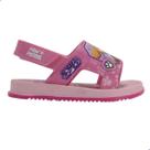 Sandália Grendene Kids Patrulha Canina Bebê Maleta/Copo Rosa