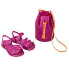 Sandália Grendene Minnie Mouse Style Bag 23070 - Infantil Cor:RosaTamanho:30