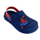 Sandália Grendene Spider Man New Step Babuche 23235 -Juvenil Cor:AzulTamanho:31