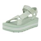 Sandália GUESS AVIN Wedge Verde Claro Branco Logo 5 Sandália GUESS AVIN Wedge Verde Claro Branco Logo 5