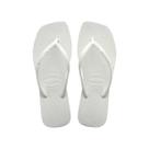 Sandalia Havaianas Chinelo Slim Square Branco