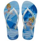 Sandália Havaianas Kids Slim Princess Azul Splash 33/34