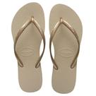 Sandália Havaianas Slim Areia Dourado 35/36