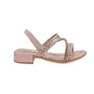 Sandalia Inf Salto Medio Grosso Stilo Rose S.8200.40-