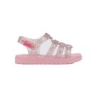 Sandália Infantil Baby Barbie Fashionista Rosa Claro Grendene Kids 23045-AY435