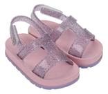 Sandália infantil baby zaxy nina hit violeta glitter 19312 -